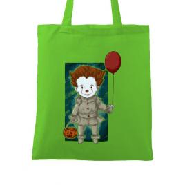 Sacosa din panza little clown verde mar