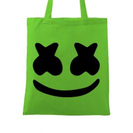 Sacosa din panza marshmello verde mar