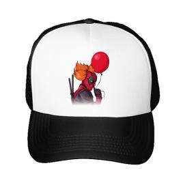Sapca personalizata it is deadpool alb