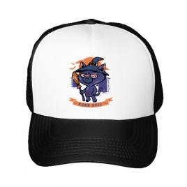 Sapca personalizata purr halloween alb