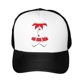 Sapca personalizata santa helper alb