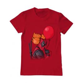 Tricou adler barbat it is deadpool rosu