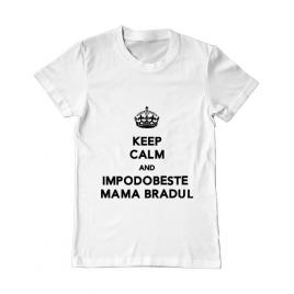 Tricou adler barbat impodobeste mama bradul alb