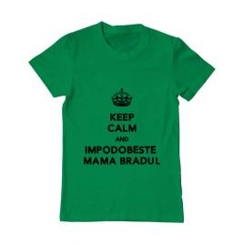 Tricou adler barbat impodobeste mama bradul verde mediu