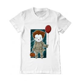 Tricou adler barbat little clown alb