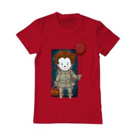 Tricou adler barbat little clown rosu