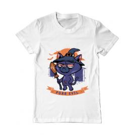 Tricou adler barbat purr halloween alb