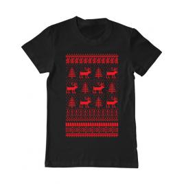 Tricou adler barbat reindeers negru