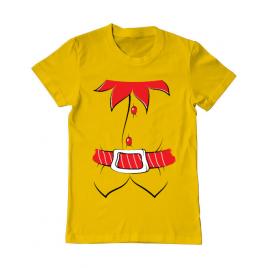 Tricou adler barbat santa helper galben