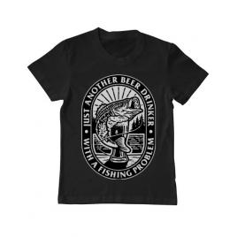 Tricou adler copil fishing problem negru