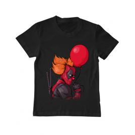 Tricou adler copil it is deadpool negru