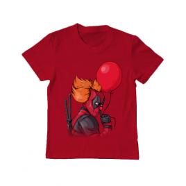 Tricou adler copil it is deadpool rosu