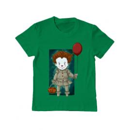 Tricou adler copil little clown verde mediu