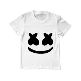 Tricou adler copil marshmello alb