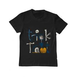 Tricou adler copil trick or treat negru