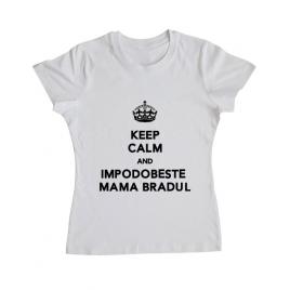 Tricou adler dama impodobeste mama bradul alb