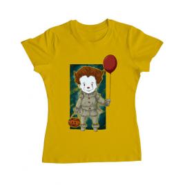 Tricou adler dama little clown galben
