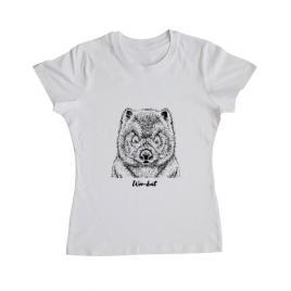 Tricou adler dama wombat alb