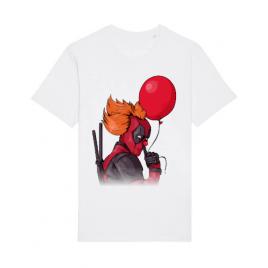 Tricou stanley stella barbat it is deadpool alb