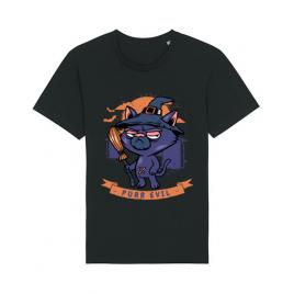 Tricou stanley stella barbat purr halloween negru