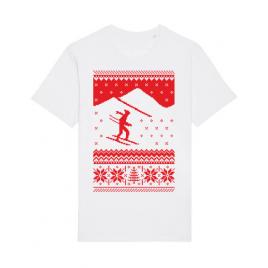 Tricou stanley stella barbat ski trip alb