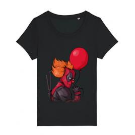 Tricou stanley stella dama it is deadpool negru