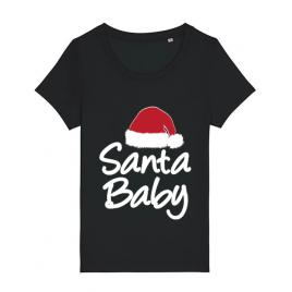 Tricou stanley stella dama santa baby negru