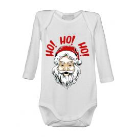 Baby body smile santa alb