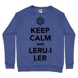 Bluza adler barbat ler albastru melanj
