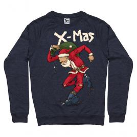 Bluza adler barbat santa skank kid denim inchis