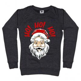 Bluza adler dama smile santa negru melanj