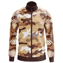 Bluza de trening barbati brown army