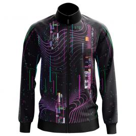 Bluza de trening barbati glitch