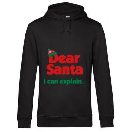 Hoodie barbat cu gluga i can explain negru