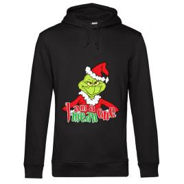 Hoodie barbat cu gluga mean one negru