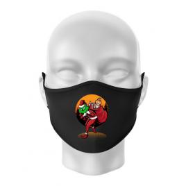 Masca personalizata reutilizabila grinch stole christmas negru