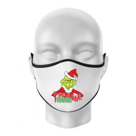 Masca personalizata reutilizabila mean one alb