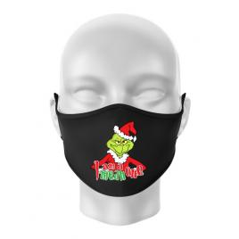 Masca personalizata reutilizabila mean one negru