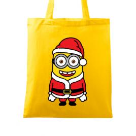 Sacosa din panza santa minions galben