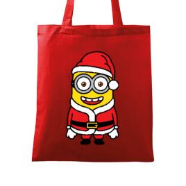 Sacosa din panza santa minions rosu