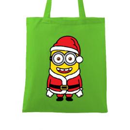 Sacosa din panza santa minions verde mar