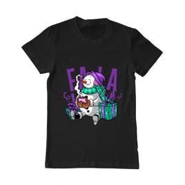 Tricou adler barbat christmas carol negru
