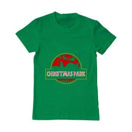 Tricou adler barbat christmas park verde mediu