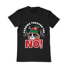 Tricou adler barbat dashing through the no negru