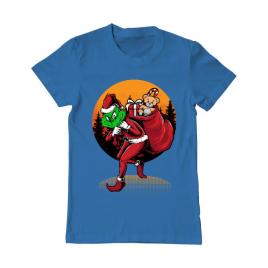 Tricou adler barbat grinch stole christmas albastru azuriu