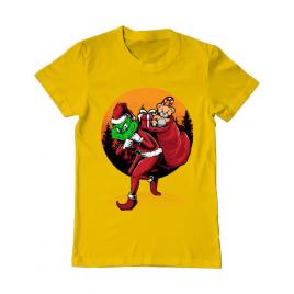 Tricou adler barbat grinch stole christmas galben