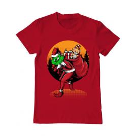 Tricou adler barbat grinch stole christmas rosu