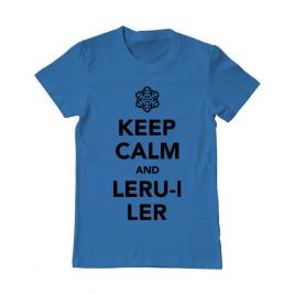 Tricou adler barbat ler albastru azuriu