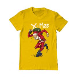 Tricou adler barbat santa skank kid galben