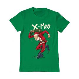 Tricou adler barbat santa skank kid verde mediu